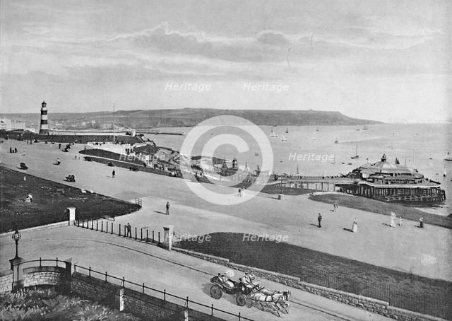 'Plymouth Hoe', c1896. Artist: Frith & Co.