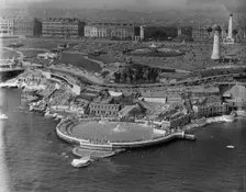 Plymouth Hoe, Devon, 1937. Artist: Aeropictorial Ltd