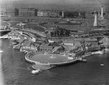 Plymouth Hoe, Devon, 1937. Artist: Aeropictorial Ltd