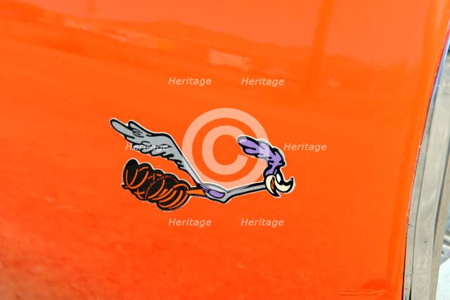 Plymouth Hemi Roadrunner 1970. Artist: Simon Clay.