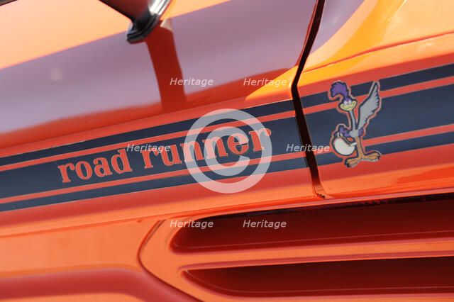 Plymouth Hemi Roadrunner 1970. Artist: Simon Clay.