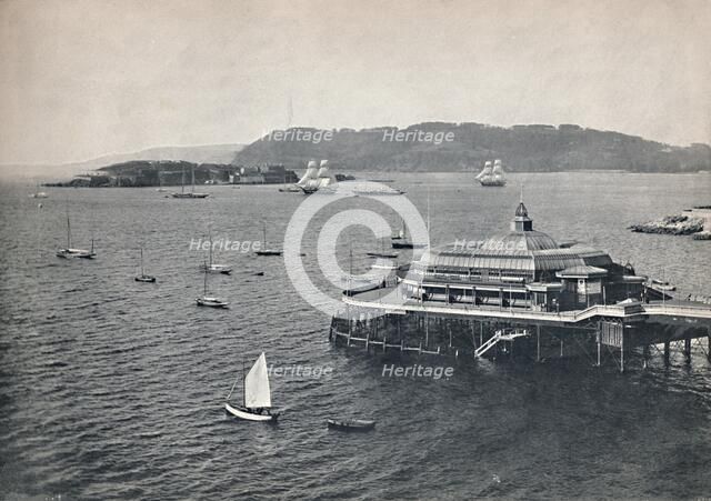 'Plymouth - The Pier', 1895. Artist: Unknown.