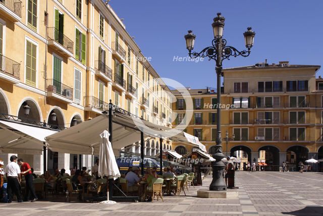 Placa Major, Palma, Mallorca, Spain.