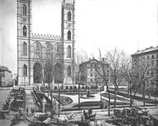 Place d'Armes, Montreal, Canada, c1900. Creator: Unknown
