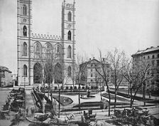 Place d'Armes, Montreal, Canada c1897. Creator: Unknown