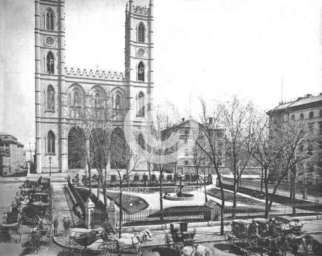 Place d'Armes, Montreal, Canada, c1900.   Creator: Unknown.