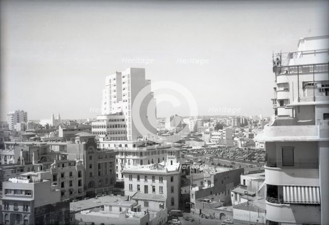 Place de France, Casablanca, Morocco, c1955. Creator: Arthur Charles Kirby Ware.