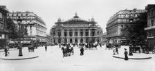 Place de l'Opera - Streetscape, Paris. Creator: Unknown