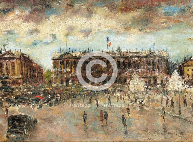 Place de la Concorde, Paris.
