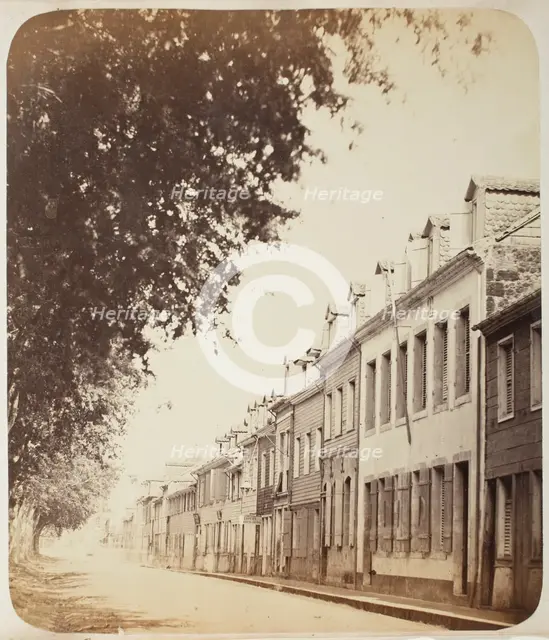 Place de la Lavane, c.1866. Creator: Paul Emile Miot.