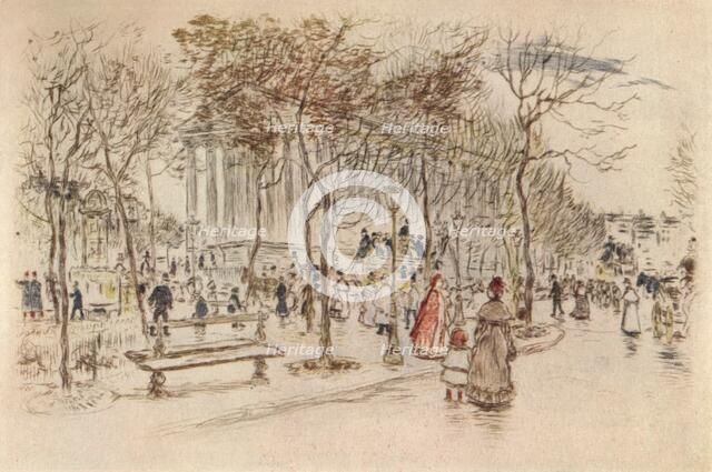'Place de la Madeleine', 1915. Artist: Jean Francois Raffaelli.