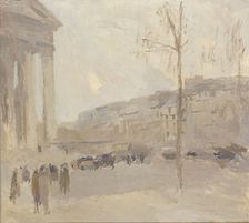 Place de la Madeleine no. I, ca. 1910. Creator: Frank Edwin Scott