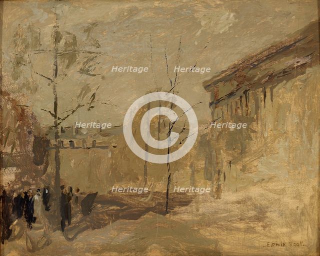 Place de la Madeleine no. II, n.d. Creator: Frank Edwin Scott.