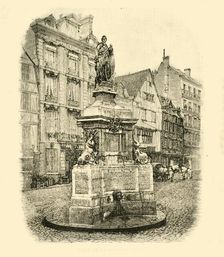 Place De La Pucelle, Rouen 1890. Creator: Unknown