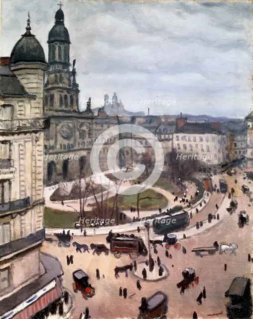 'Place de la Trinité in Paris', 1911.  Artist: Albert Marquet