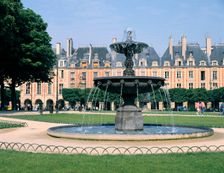Place des Vosges, Paris, France. Creator: Peter Thompson