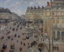 Place du Théâtre Français, 1898. Creator: Pissarro, Camille (1830-1903)