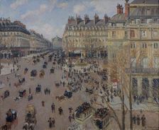 Place du Théâtre Français, 1898. Creator: Pissarro, Camille (1830-1903)