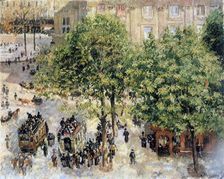 Place du Theatre-Francais, Spring 1898. Artist: Camille Pissarro