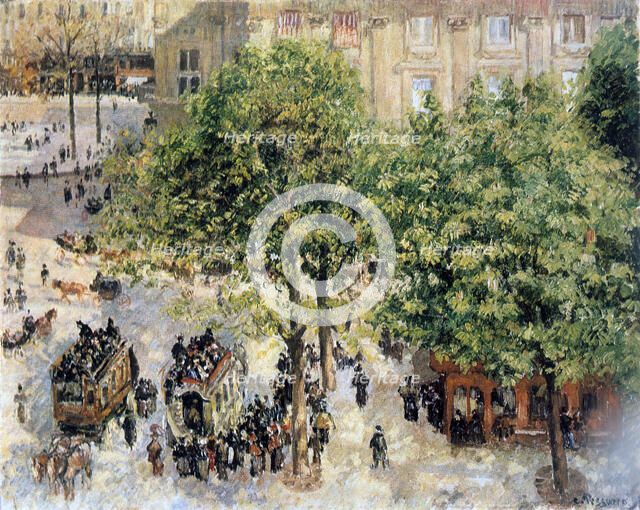 'Place du Theatre-Francais, Spring', 1898. Artist: Camille Pissarro