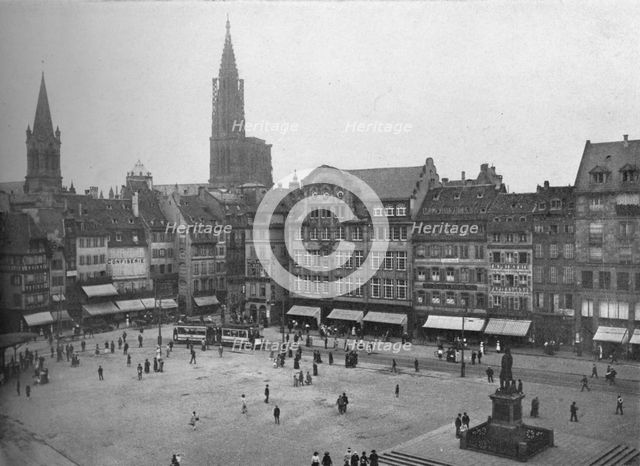 Place Kleber, Strasbourg, France, 1923. Artist: Unknown.