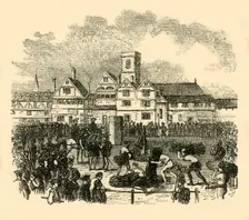 Place of Execution in Old Smithfield (c1872). Creator: Unknown