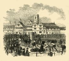 Place of Execution in Old Smithfield (c1872). Creator: Unknown
