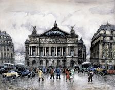 Place of the Opera c1900-1951. Artist: Frank Will