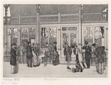 Place (Ort), 1880. Creator: Max Klinger