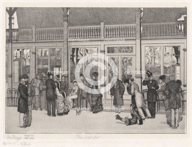 Place (Ort), 1880. Creator: Max Klinger.