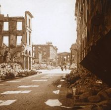 Place Royal, Reims, northern France, c1914-c1918