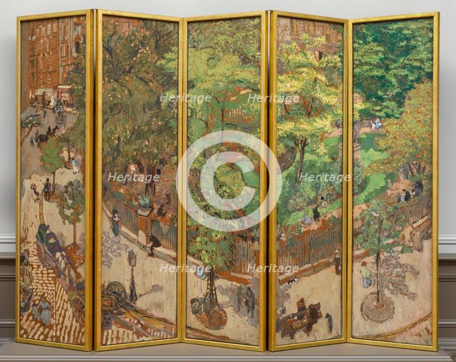 Place Vintimille, 1911. Creator: Edouard Vuillard.