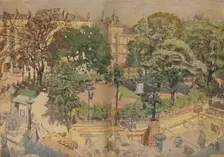 Place Vintimille, seen from the painter's window (1917) 1917, (1946). Artist: Edouard Vuillard