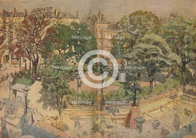 'Place Vintimille, seen from the painter's window (1917)', 1917, (1946). Artist: Edouard Vuillard.