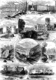 Places near Bradford visited by the British Association, 1873. Creator: Unknown