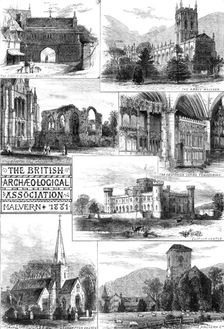 Places visited by the British Archaeological Association, 1881. Creator: Unknown