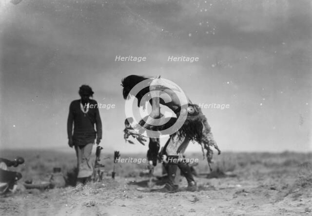 Placing kedan, c1905. Creator: Edward Sheriff Curtis.