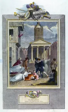 Plague of London, 1665 (1810)