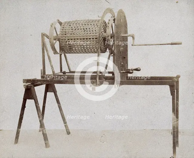 Plague apparatus from a lazaretto in Venice, used to disinfect clothing, c1890s. Creator: Unknown.
