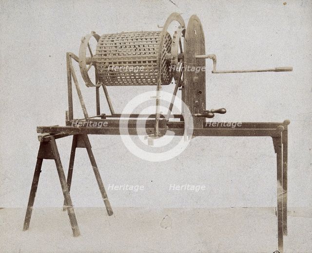 Plague apparatus from a lazaretto in Venice, used to disinfect clothing, c1890s. Creator: Unknown.