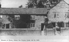 Plague cottages, Eyam, Derbyshire, 20th century