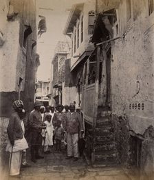 Plague-infected house, Karachi, India, 1897. Creator: Unknown