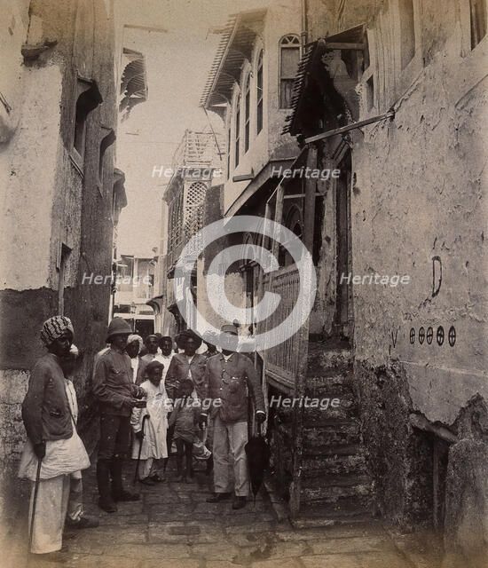 Plague-infected house, Karachi, India, 1897. Creator: Unknown.