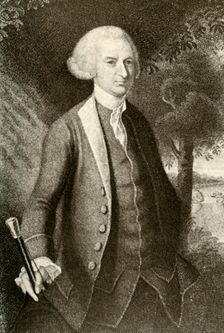Plain but handsome gentleman's costume in Pennsylvania at outbreak of Revolution c1765, (1937) Creator: Unknown