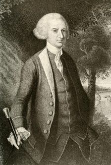 Plain but handsome gentleman's costume in Pennsylvania at outbreak of Revolution c1765, (1937) Creator: Unknown