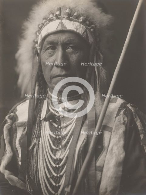 Plain Owl, 1908. Creator: Edward Sheriff Curtis.