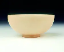Plain stone bowl of classic Jun shape, Southern Song or Yuan dynasty, China, 12th-14th century. Creator: Unknown