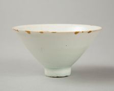 Plain qingbai bowl, Northern Song dynasty (960-1127). Creator: Unknown