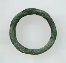 Plain Ring, Frankish, 6th-7th century. Creator: Unknown