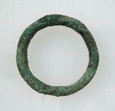 Plain Ring, Frankish, 6th-7th century. Creator: Unknown